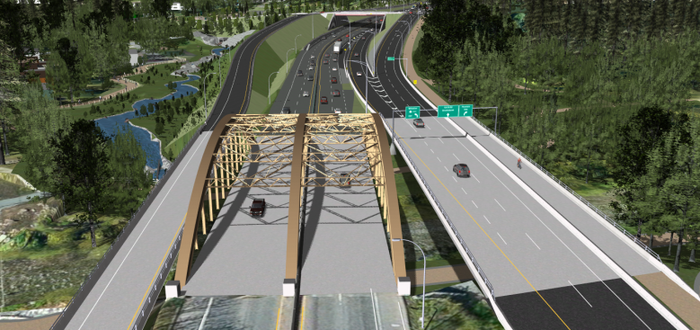 lynncreekbridgelookingnw