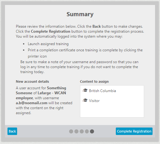 Contractor LMS Landing Page instructions 5