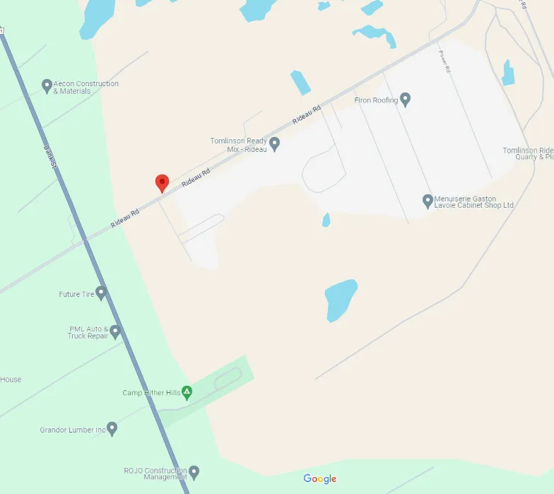 Lafarge Boyce Quarry Map