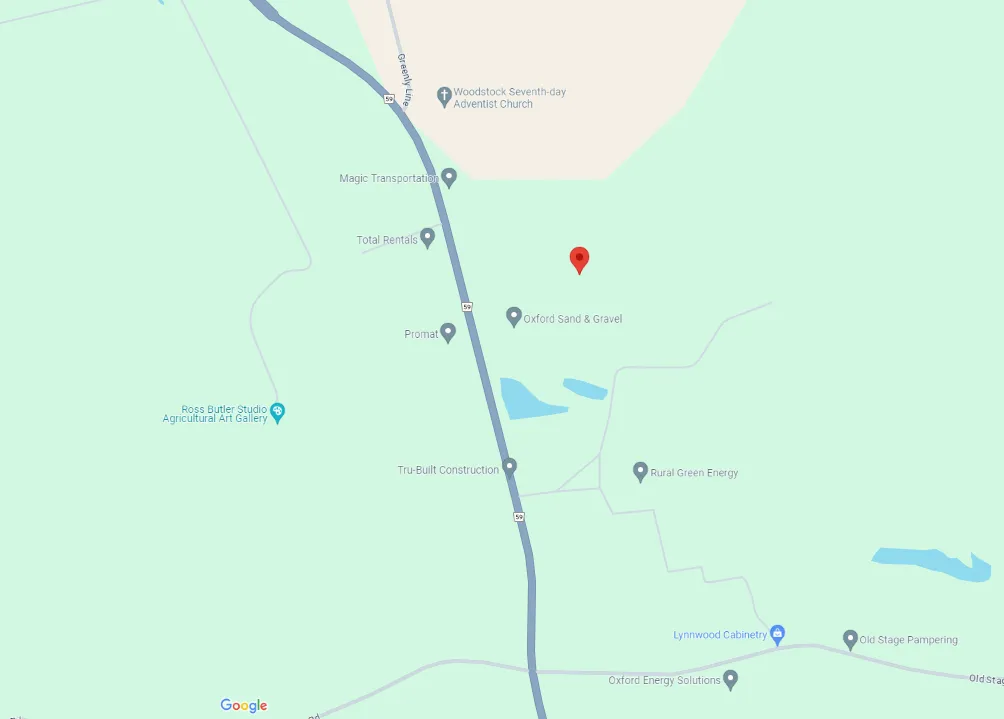 Lafarge Woodstock Map